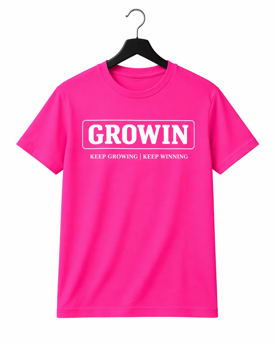 Pink GROWIN shirt